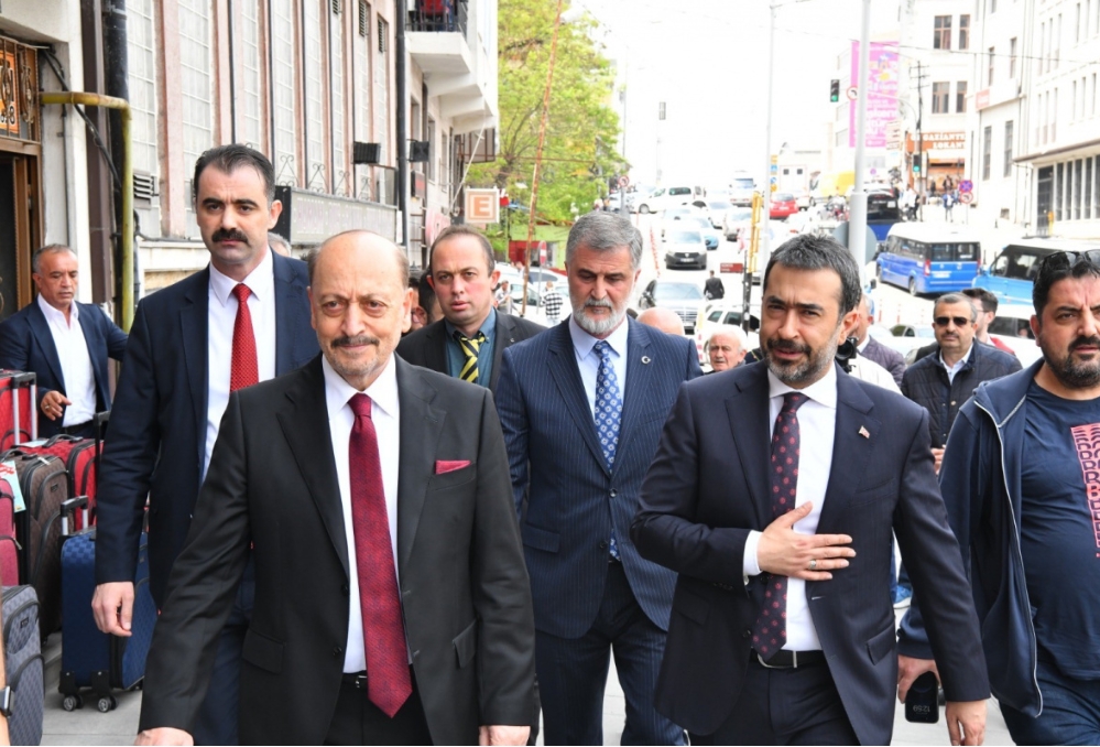 Bakan Vedat Bilgin Esnafa Müjdeyi Verdi