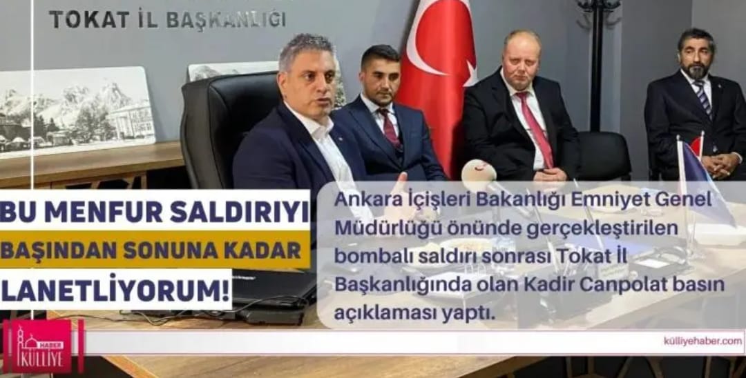 OCAK PARTİSİ GENEL BAŞKANI KADİR CANPOLAT PKK TERÖR ÖRGÜTÜNÜ LANETLİYORUM