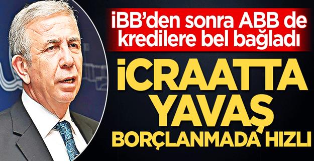 İcraatta yavaş borçlanmada hızlı
