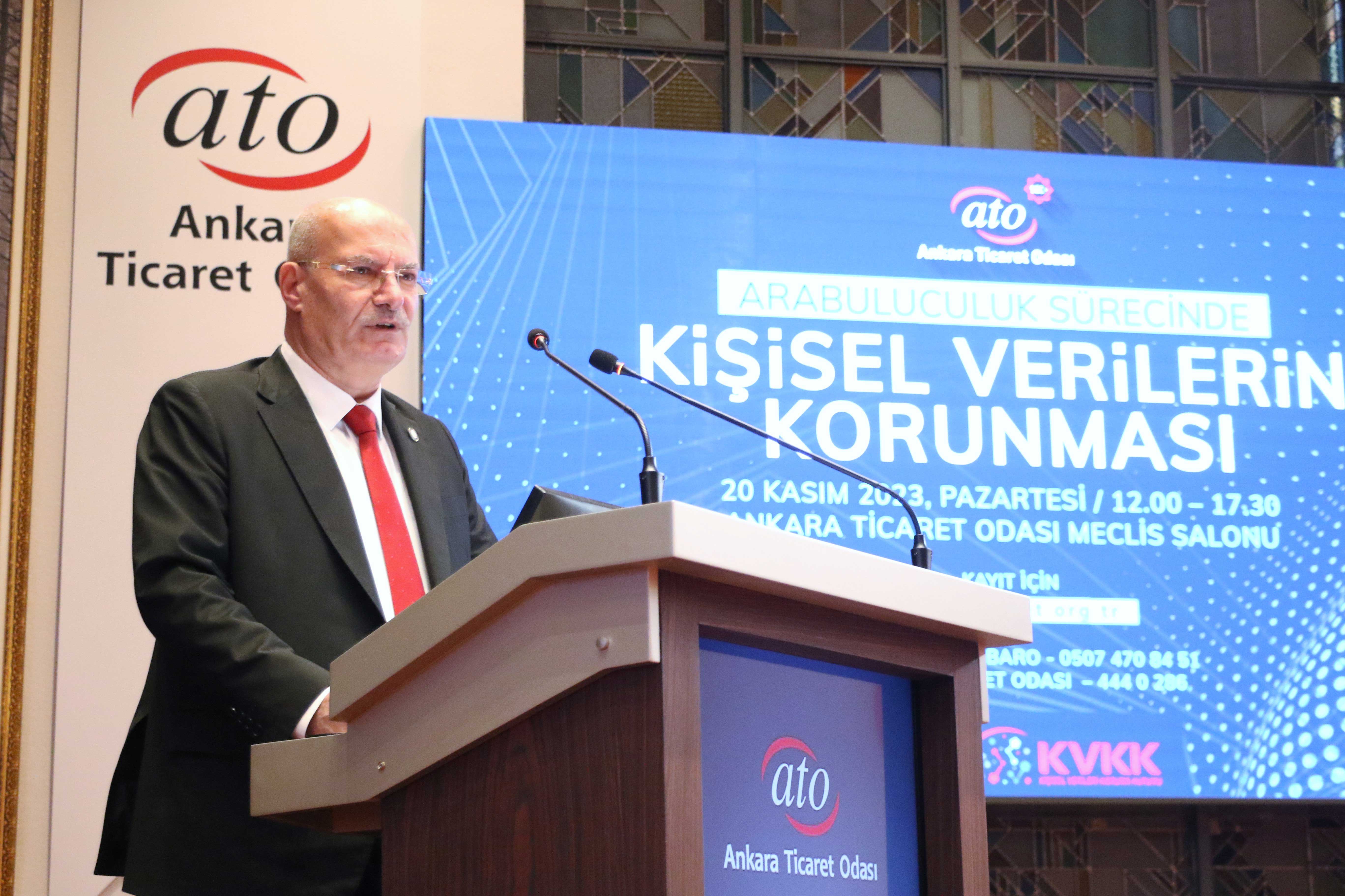 “ARABULUCULUK SÜRECİNDE KİŞİSEL VERİLERİN KORUNMASI” ATO’DA KONUŞULDU…