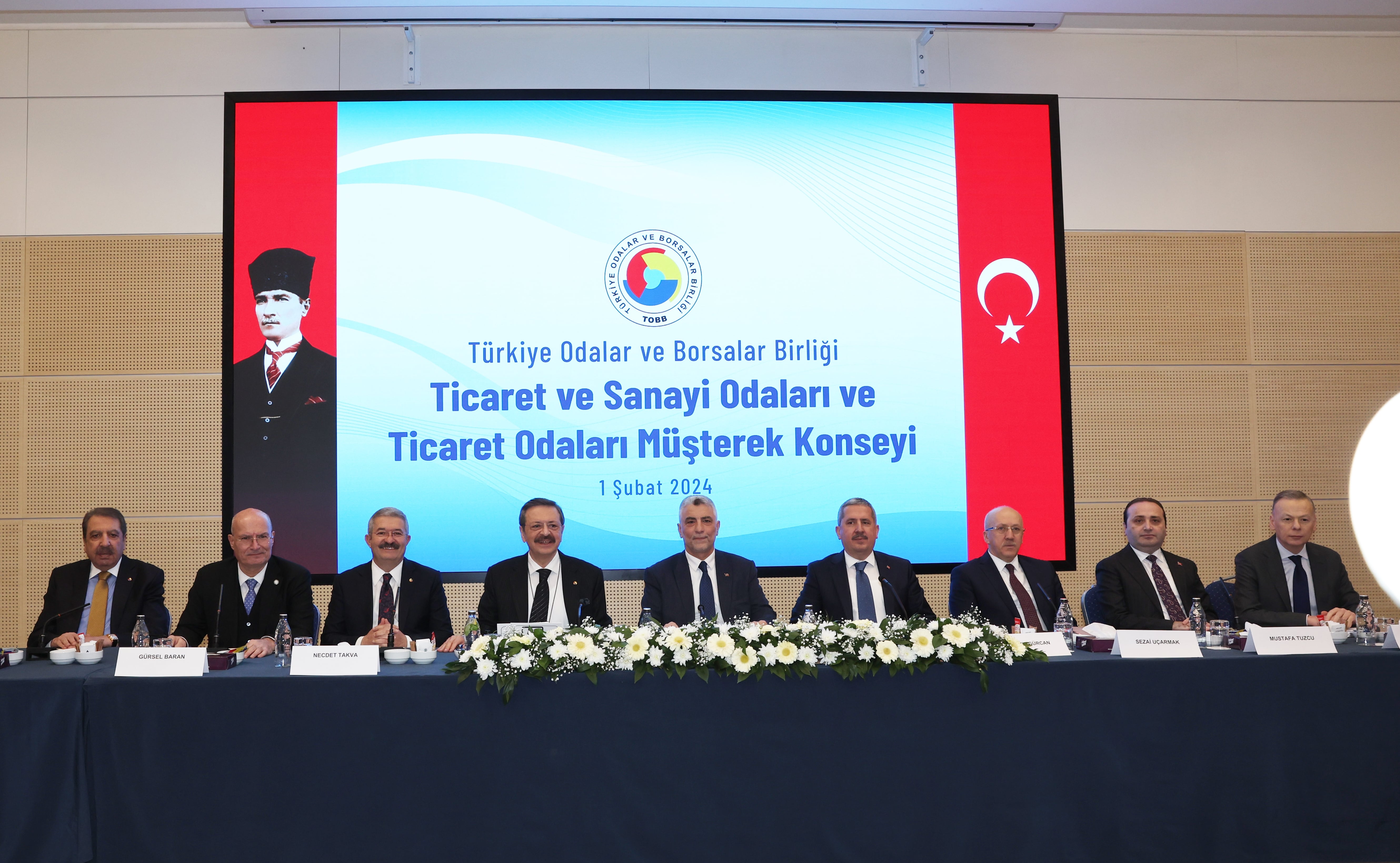 ATO BAŞKANI BARAN, “TOBB TİCARET VE SANAYİ ODALARI İLE TİCARET ODALARI MÜŞTEREK KONSEY TOPLANTISI’NA KATILDI