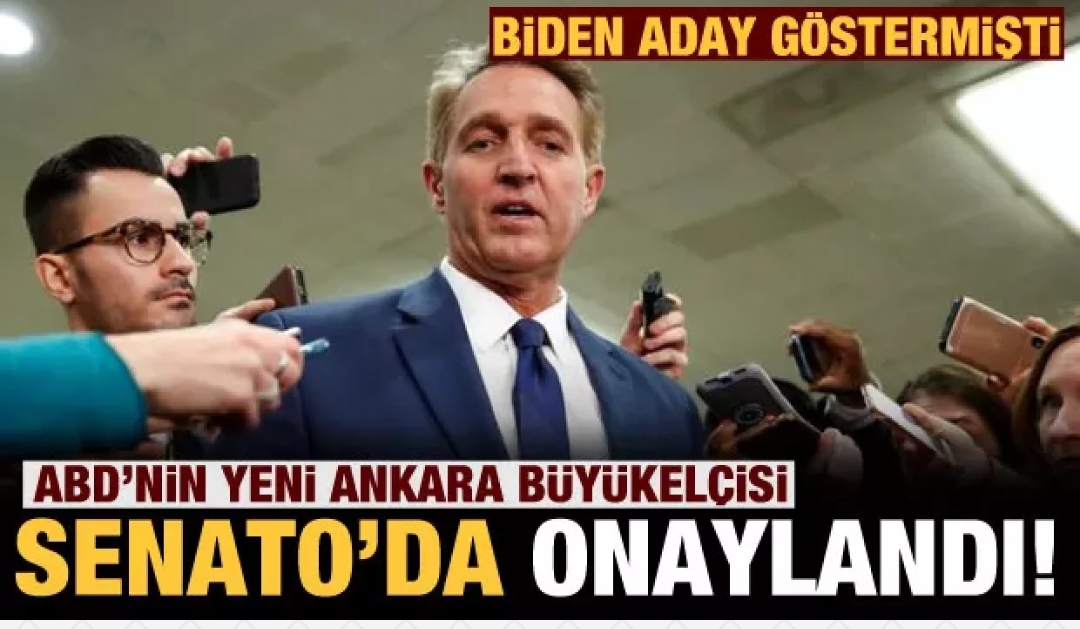 ABD'nin yeni Ankara Büyükelçisi adayı Jeff Flake, Senato'da onaylandı