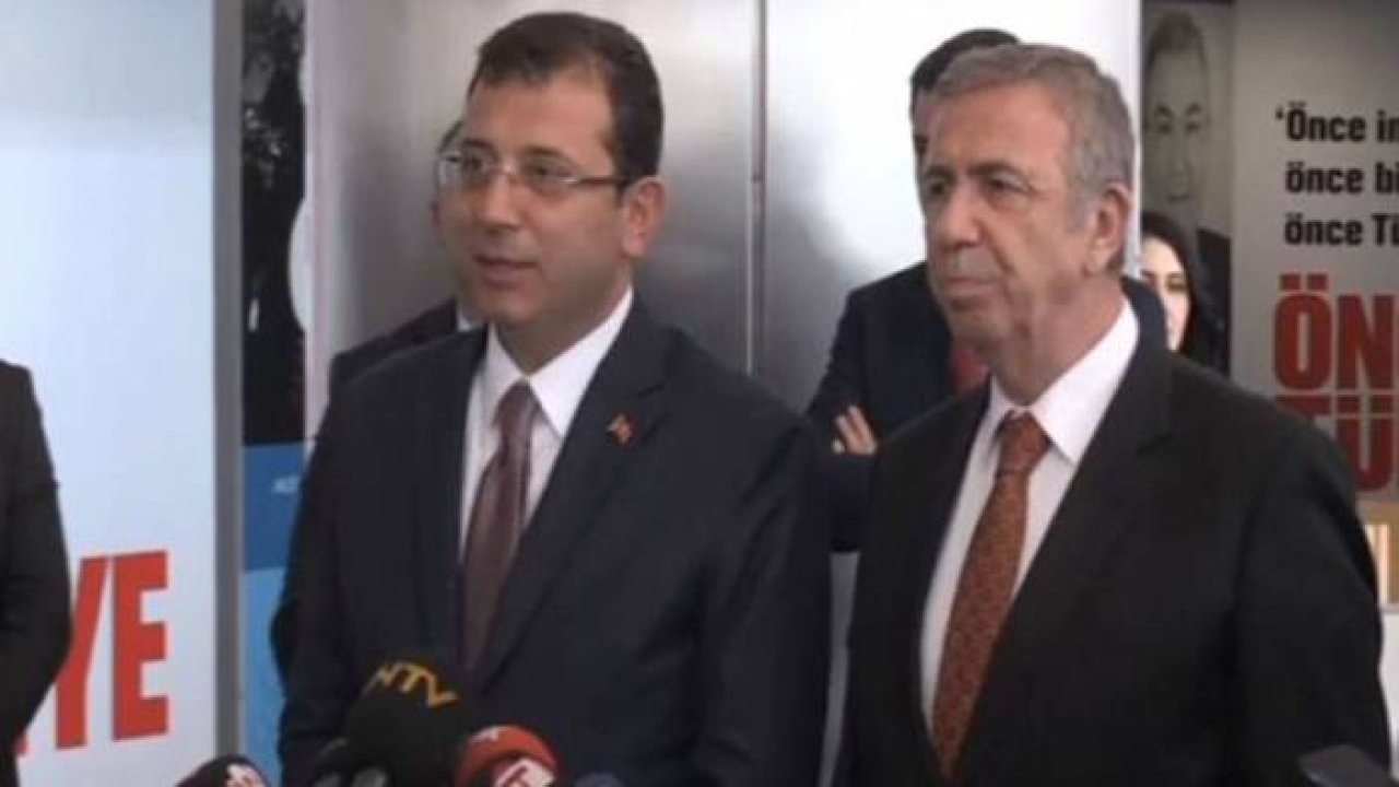 CHP'de iç savaş tüm hızıyla devam ediyor İmamoğlu Mansur Yavaşı adam yerine koymadı