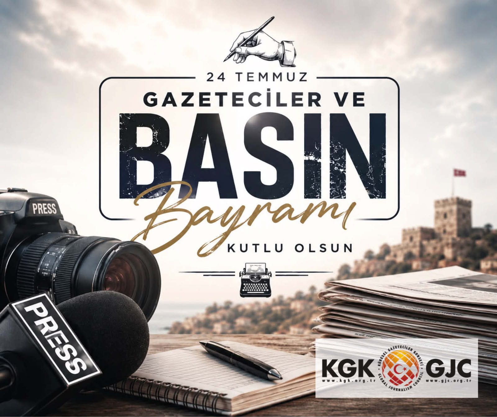 KGK: Bizim asıl bayramımız Gazetecilik Meslek Birliği Yasası’nın yürürlüğe girdiği gün olacak!