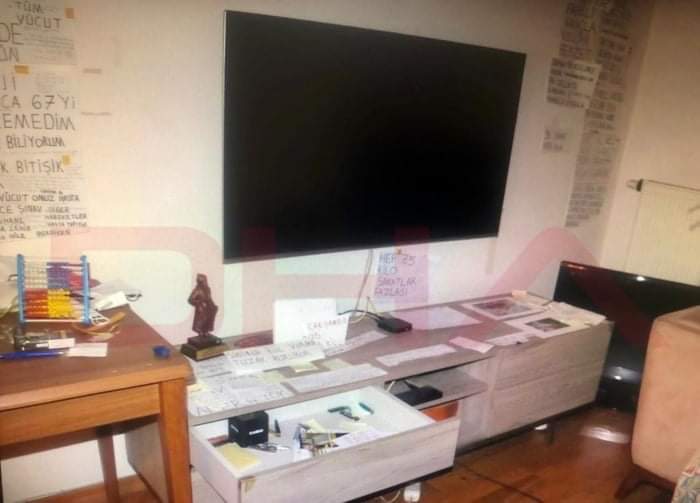 Başak Cengiz'i kılıçla öldüren Can Göktuğ Boz'un evinin fotoğrafları ortaya çıktı