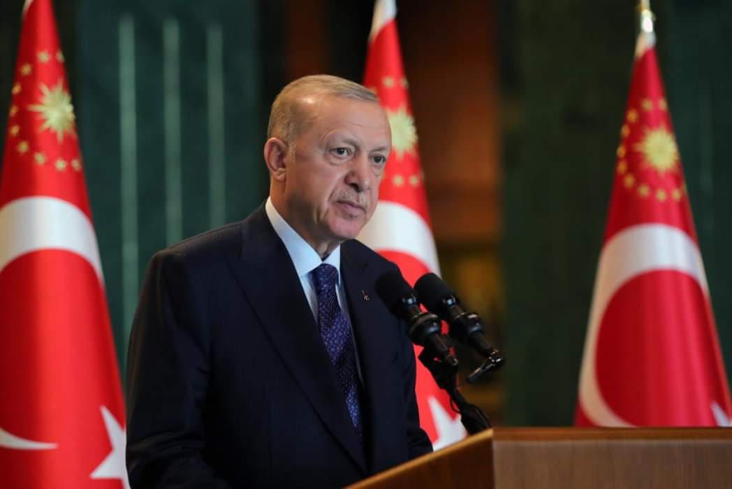 Cumhurbaşkanı Erdoğan Külliye'de Ankara'da bulunan İl Müftülerini kabul etti