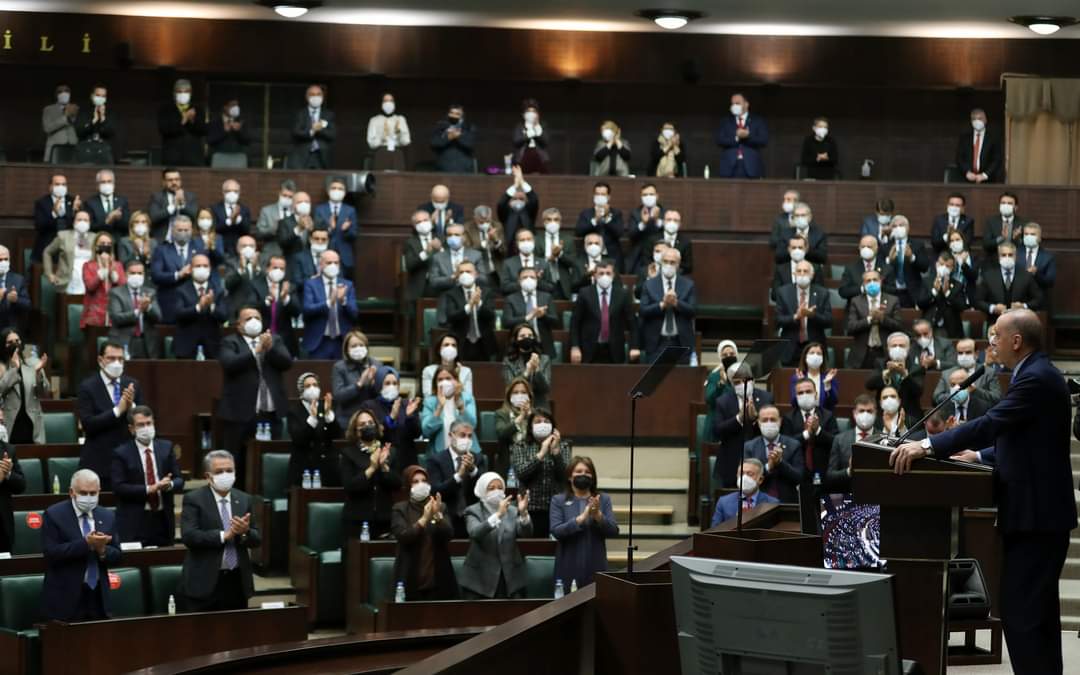 Cumhurbaşkanı Recep Tayyip Erdoğan, TBMM Grup Toplantısın'da konuştu