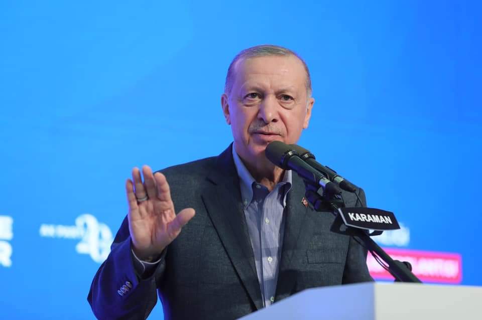 AK Parti Genel Başkanı Recep Tayyip Erdoğan, AK Parti Karaman İl Danışma Meclisi Toplantısın’dakonuşma yaptı