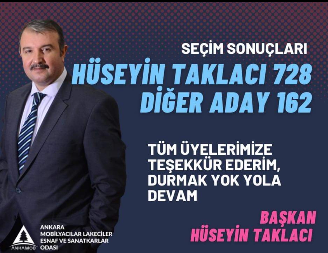 Hüseyin Taklacı yeniden başkan seçildi