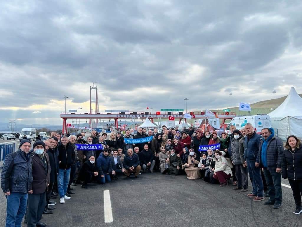 Ak Parti Yenimahalle ilçe Teşkilatın'dan Çanakkale'ye çıkartma