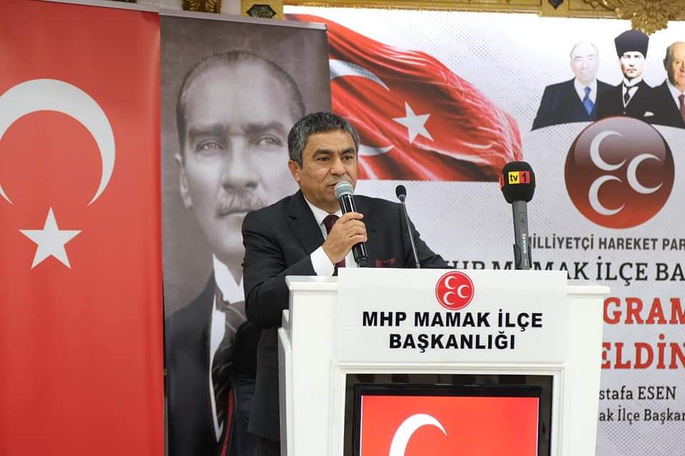 MAMAK MHP İLÇE BAŞKANILIĞI İFTAR DÜZENLEDİ