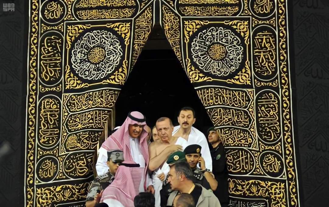 Cumhurbaşkanı Recep Tayyip Erdoğan, Kâbe'yi tavaf etti