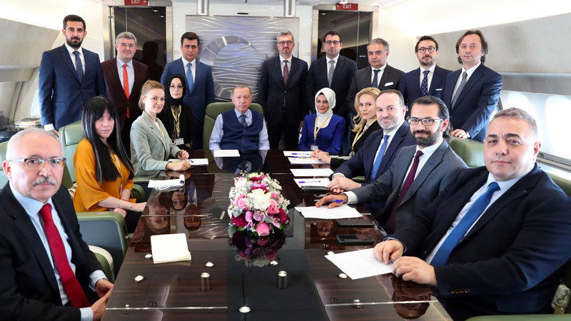 Cumhurbaşkanı Recep Tayyip Erdoğan Suudi Arabistan dönüşü Gazetecilerin sorularını yanıtladı